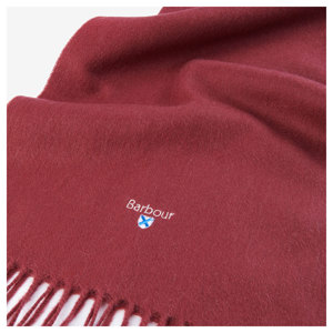 Barbour Plain Lambswool Scarf